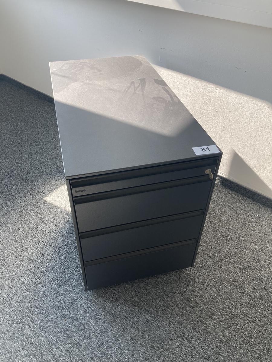 BENE Rollcontainer, Maße: ca. 43 x 80 x 58 cm